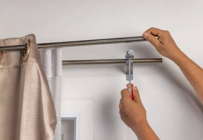 how are curtain rods measured